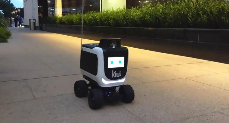 Kiwibot Delivery Robots Go B2b With Shopify And Ordermark