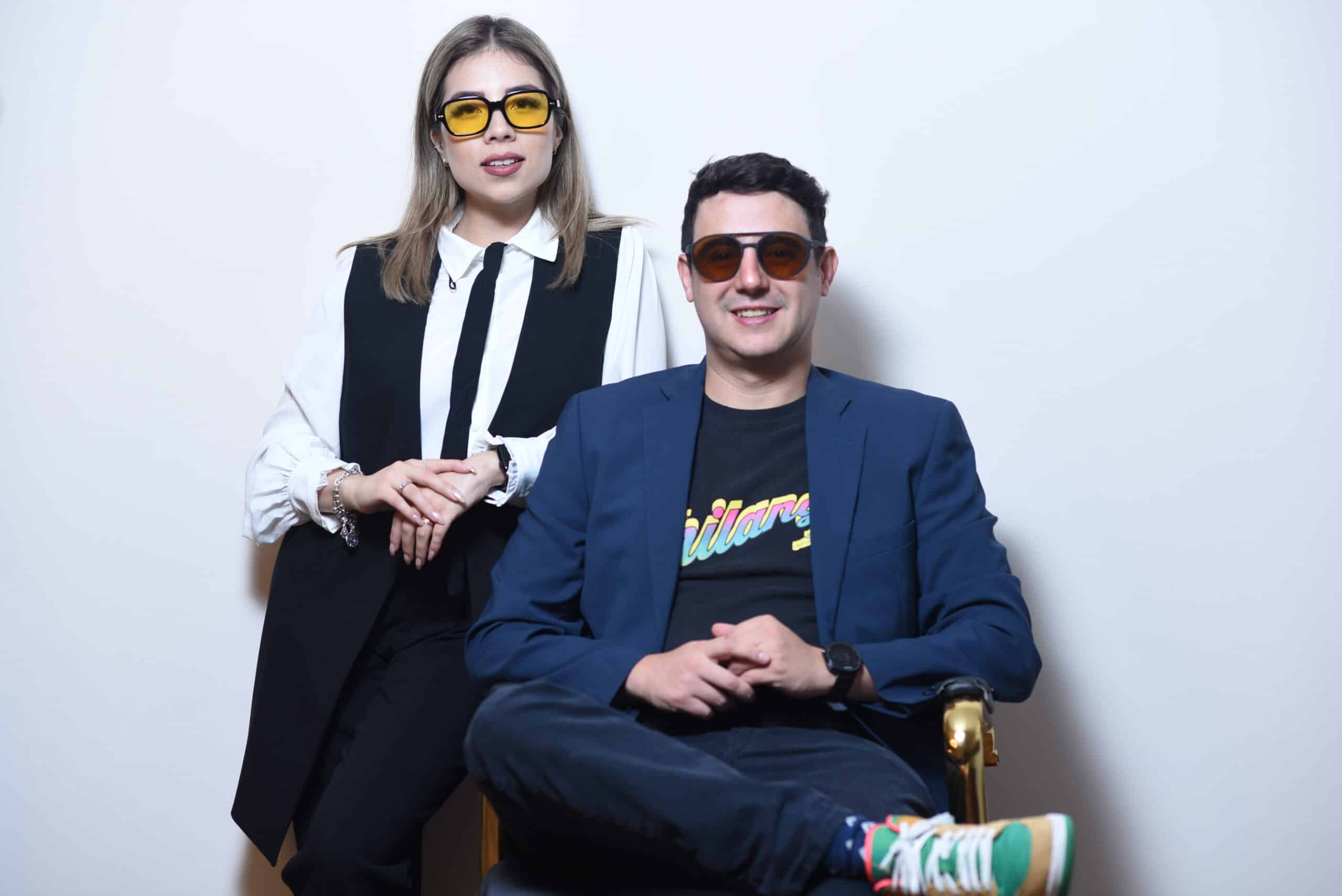 Desireé Hernández - COO y Cofounder, Heinz Sohm - CEO y Cofounder de Blind Creator