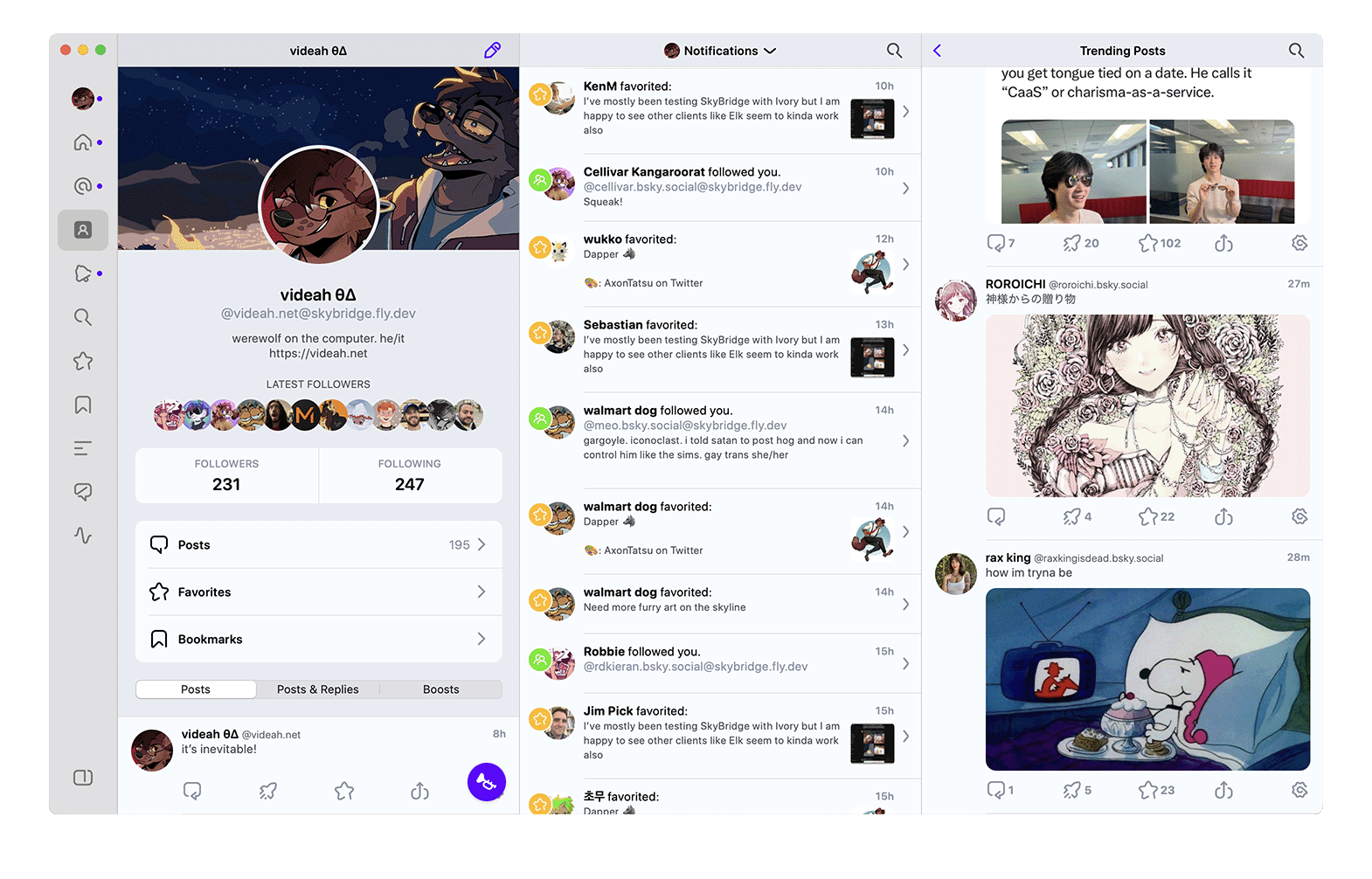 Bluesky Backs A Project That Would Let Mastodon Apps, Like Ivory, Work With Its Network